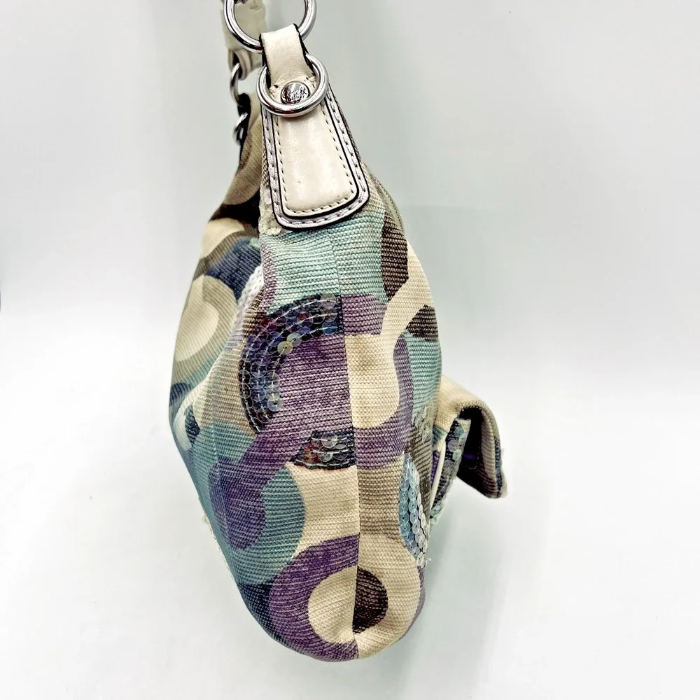 Coach‎ Op Kristin Art Convertible Hobo Bag #14860  Multicolor - Picture 9 of 16